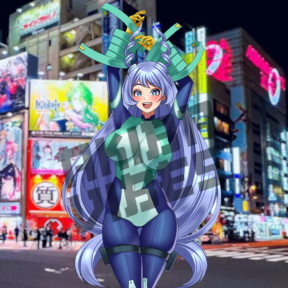 Nejire kisscut sticker