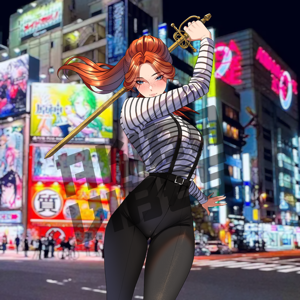 Maelle kisscut sticker