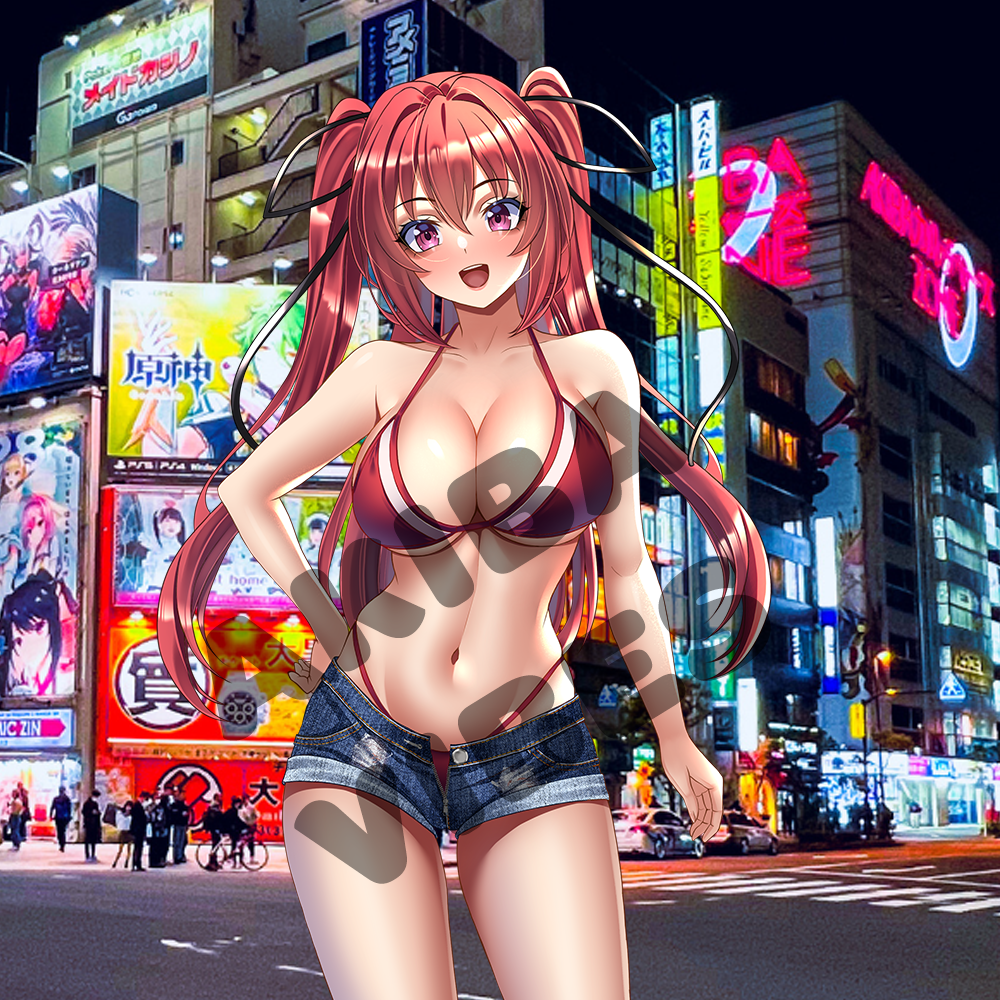 Mio Naruse kisscut sticker