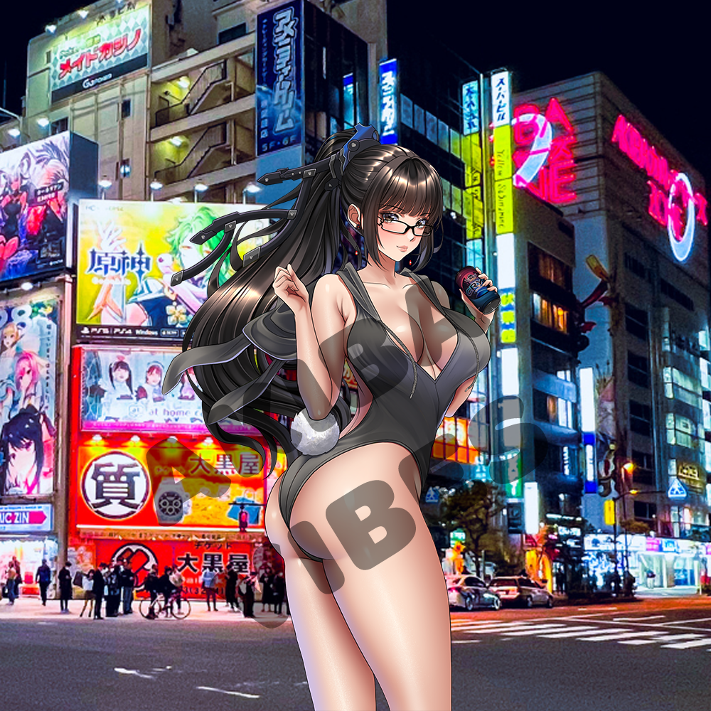 Eve (Holiday Rabbit) kisscut sticker