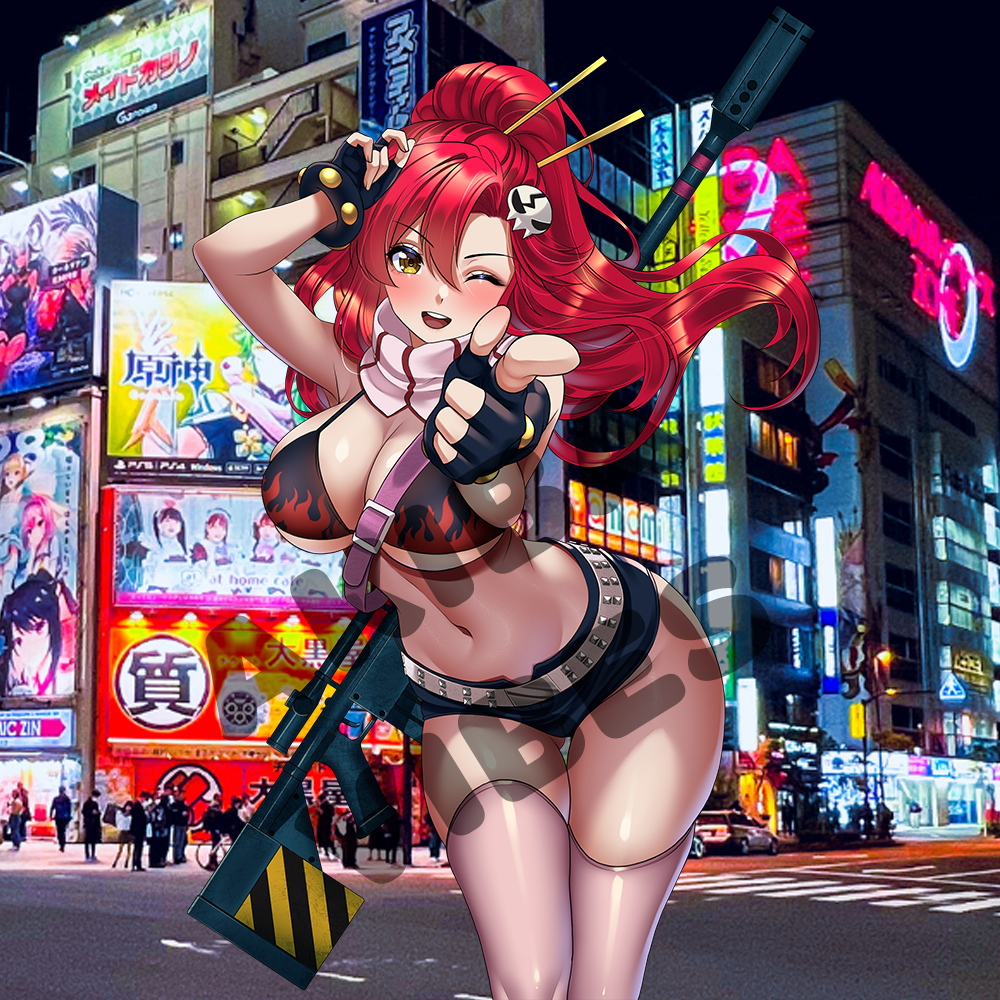 Yoko kisscut sticker