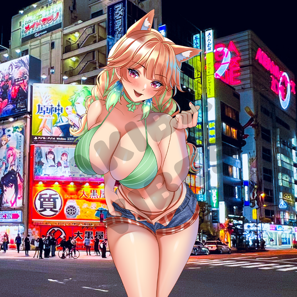 Kiara kisscut sticker