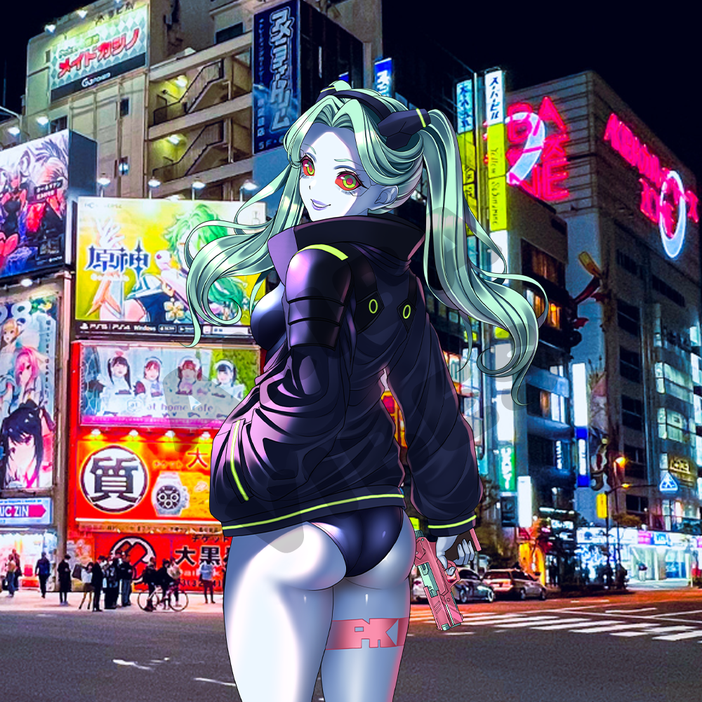 Rebecca v2.0 kisscut sticker