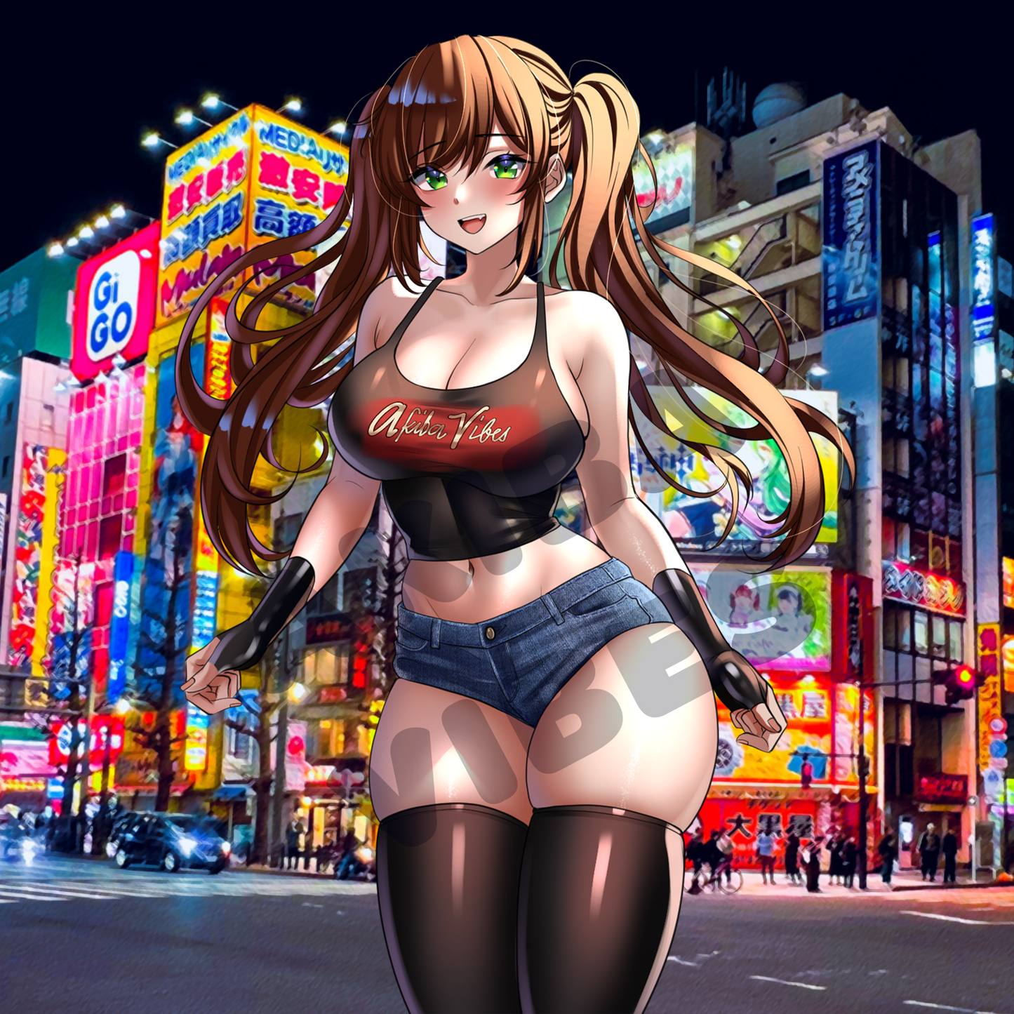 Yumika kisscut sticker