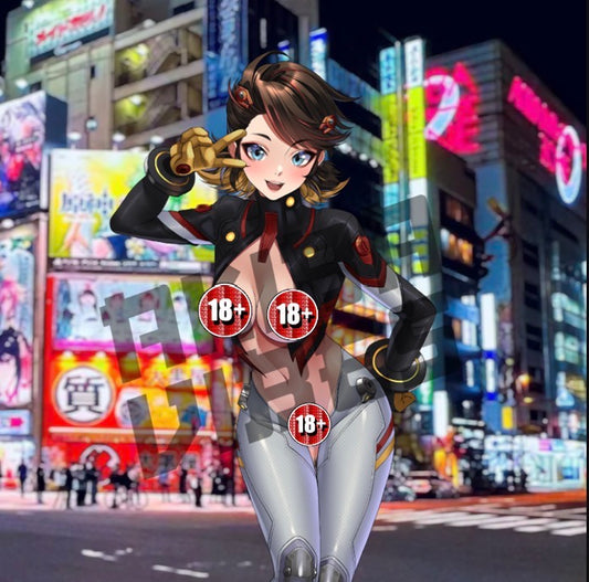 Peni Parker 18+ kisscut sticker