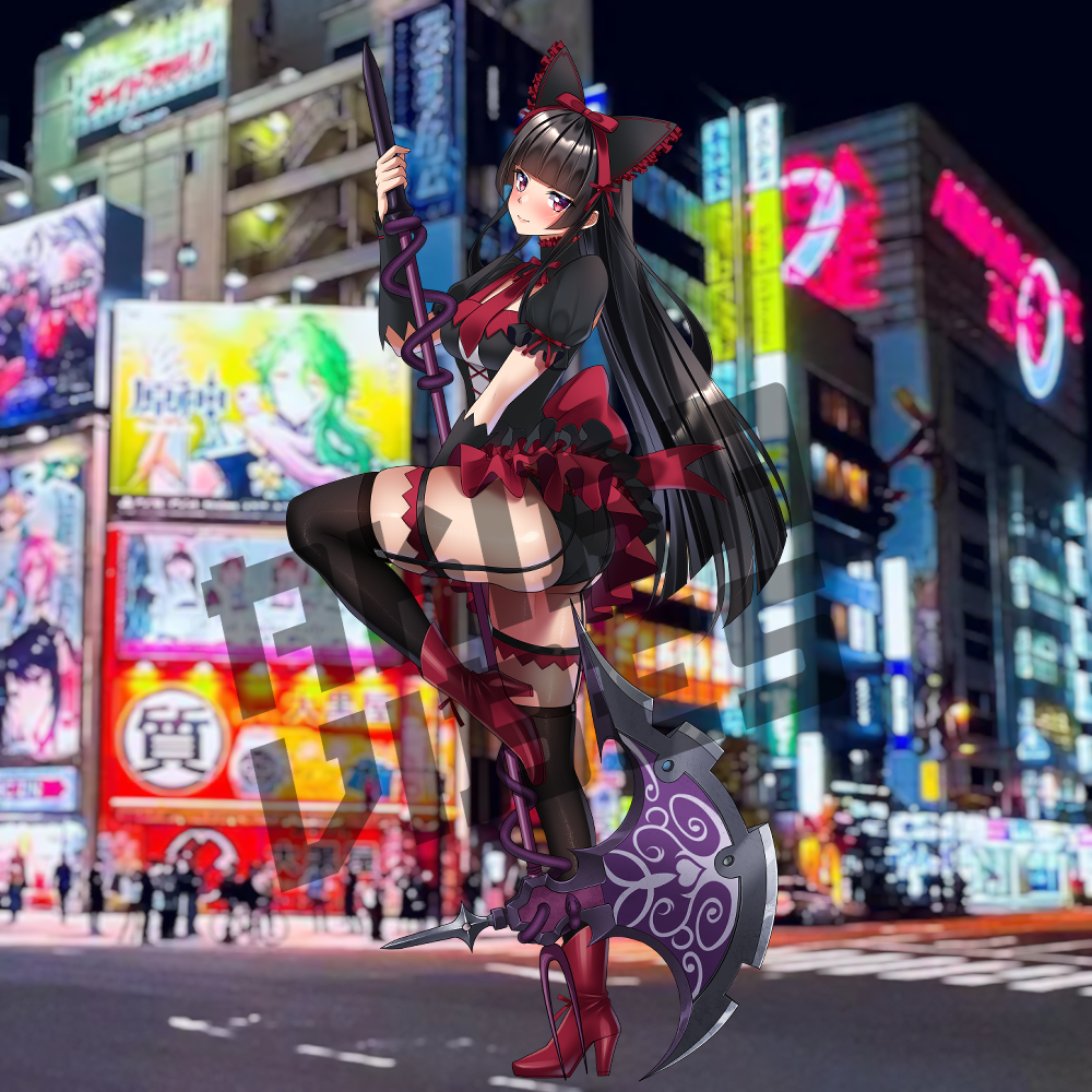 Rory Mercury kisscut sticker