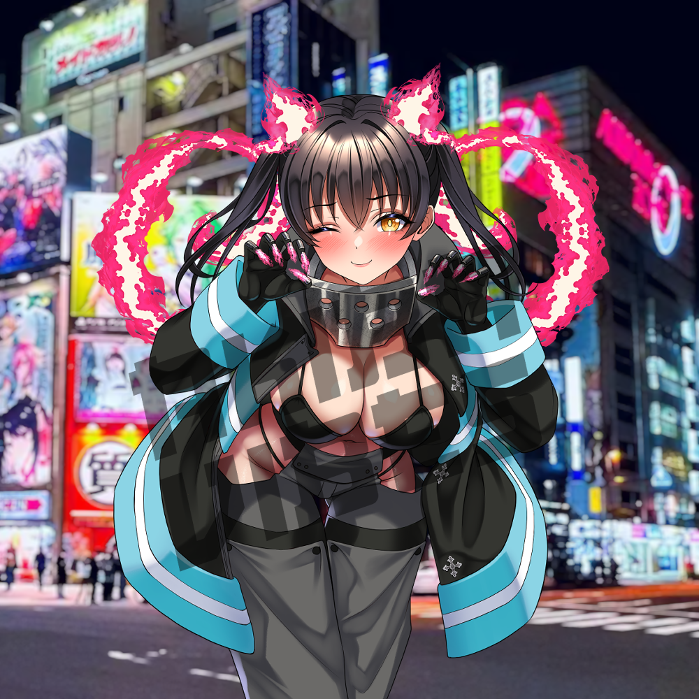 Tamaki kisscut sticker