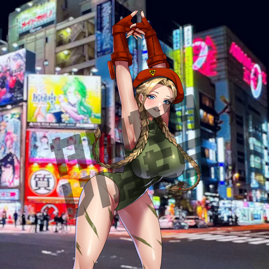 Cammy kisscut sticker