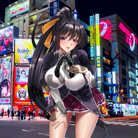 Akeno kisscut sticker