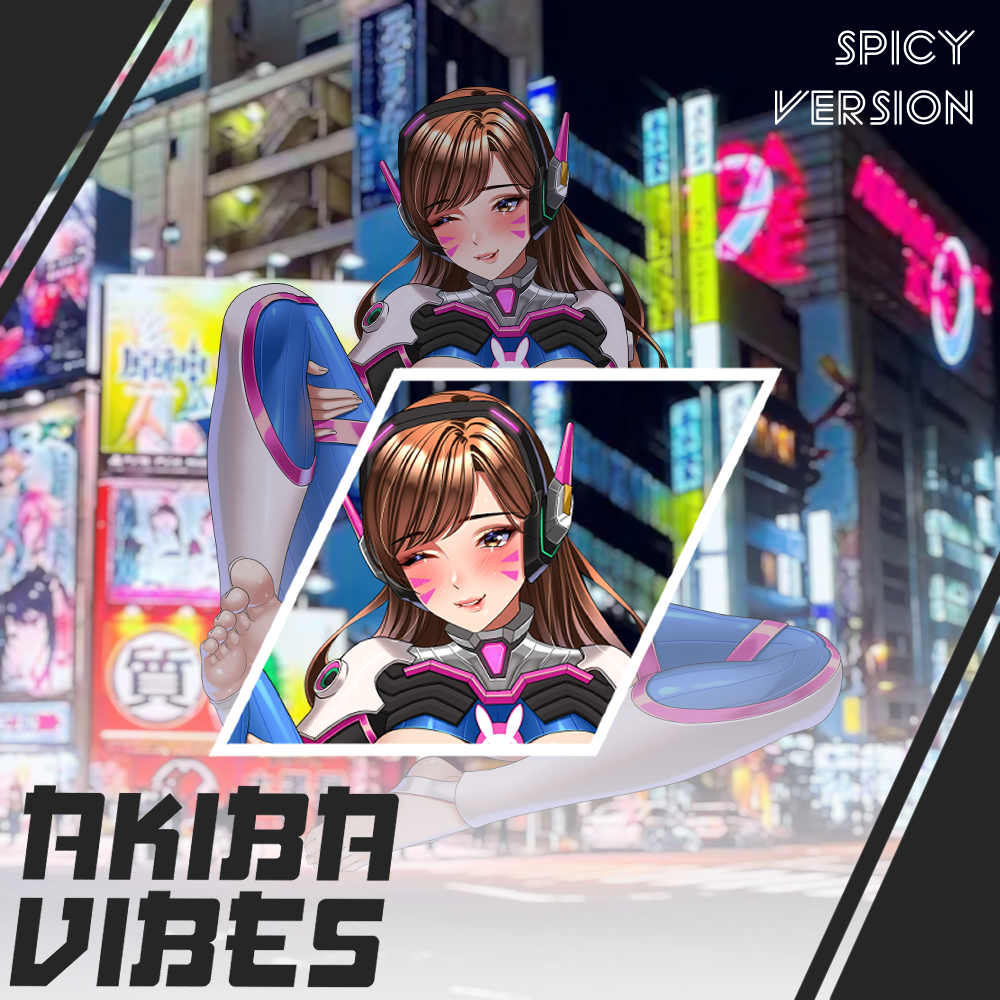 Dva 18+ kisscut sticker