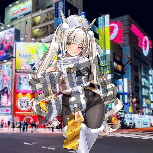 Blanc (Fortune Express) kisscut sticker