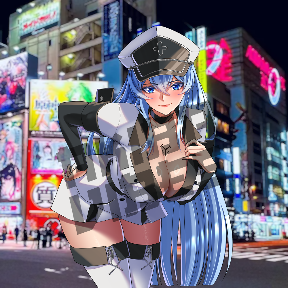 Esdeath Kisscut sticker