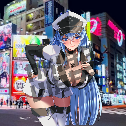 Esdeath Kisscut sticker